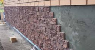Профессиональная отделка фундамента панелями в Серпухове в октябре